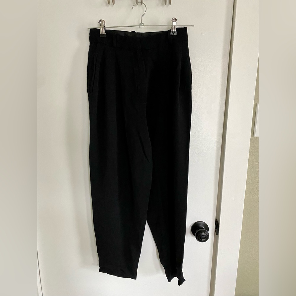 Baggy black Massimo Dutti Pants